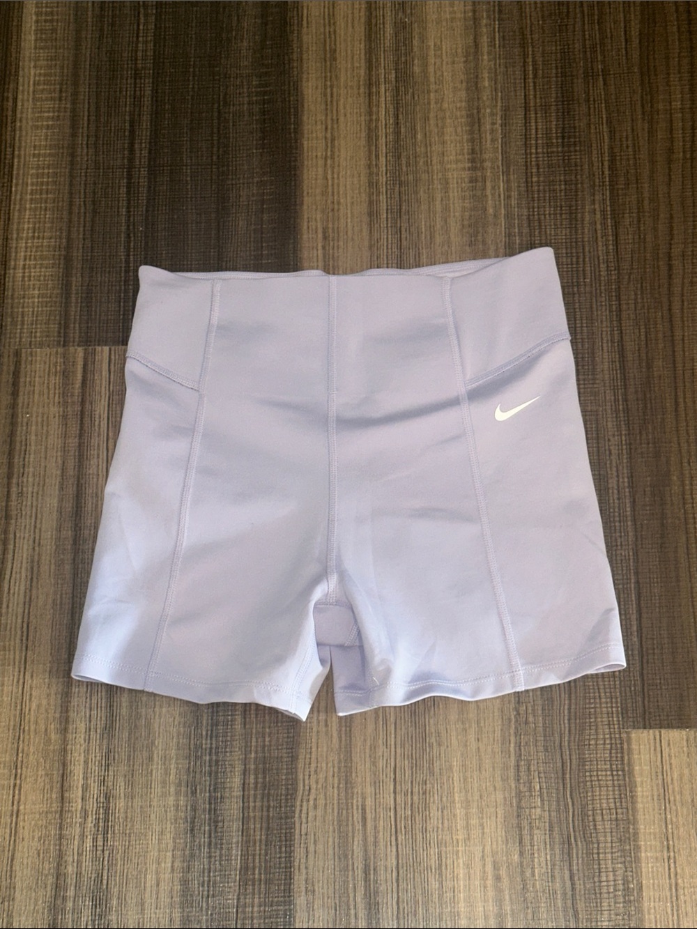 Nike Women's Light Lavender 3” Biker Shorts